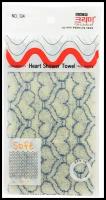 Мочалка для душа Sungbo Cleamy Heart Shower Towel (28х100)