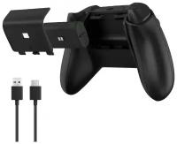 Набор для геймпада XBOX Series S/X 2в1 "Play&ChargeKit" кабель 3м черный (GTcoupe)