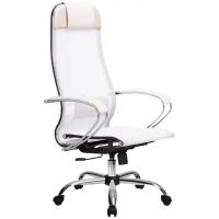 Кресло компьютерное офисное Метта-4 131/003, белый