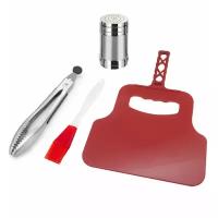 Набор для приготовления барбекю MaxxMalus "BBQ set", 4 предмета