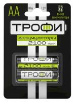 Аккумуляторная батарея Трофи HR6-2BL 2100 mAh GREEN POWER