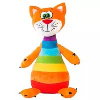 Мягкая игрушка СмолТойс Радужный котёнок 47 см