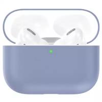 Чехол для Apple AirPods Pro силиконовый TOTU AA-095 - Сиреневый