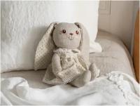 Мягкая игрушка Grey Moose Льняной заяц натуральный в платье Bunny Baby Toy