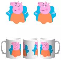 Кружка СувенирShop "Свинка Пеппа/Peppa Pig" 330 мл