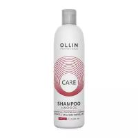 Ollin Care Almond Oil - Оллин Кэйр Алмонд Оил Шампунь против выпадения волос с маслом миндаля, 250 мл -