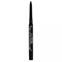 Водостойкий карандаш для глаз 24 часа, черный, REAL LASTING EYEPENCIL 24h WP