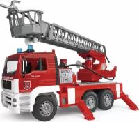 Пожарная машина Bruder MAN с лестницей, насосом и сигнализацией (02771)