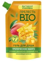 Гель для душа Прелесть Bio Тропическое манго, 1 л (дой-пак)