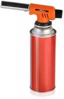 Горелка газовая с пьезоподжигом на цанговый баллон, анти-вспышка,15,55,54 см AIRLINE AGT02