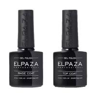 ELPAZA Набор для маникюра Base Coat + Top Coat