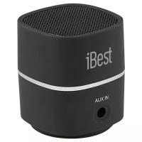 Портативная акустика iBest AS01, 2.2 Вт, черный