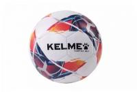 Мяч футбольный KELME Vortex 18.2, арт. 9886130-423, размер 4, 32 панели, ТПУ, машинная сшивка, белый-мультиколор