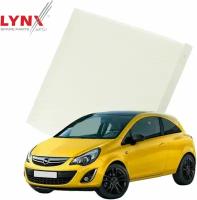 Фильтр салонный Opel Corsa (4) D / Опель Корса 2006 2007 2008 2009 2010 2011 2012 2013 2014 / 1шт LYNXauto