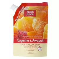 Крем-гель для душа "Tangerine & Awapuhi" Дой-пак Fresh Juice, 200 мл