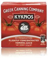 Томатный сок Kyknos слабоконцентрированный 7% (пассата) 500 г