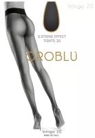 Колготки Oroblu Intrigo, 20 den, размер 4, коричневый