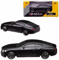 Машинка металлическая Uni-Fortune RMZ City 1:64 The Bentley Continental GT 2018 (цвет черный матовый) 344035SM