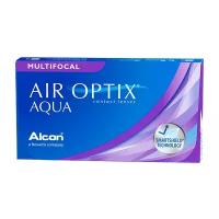 Контактные линзы Air Optix (Alcon) Aqua Multifocal, 3 шт., R 8,6, D +5,5, ADD: низкая