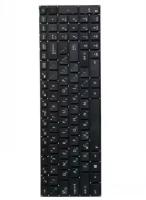 Клавиатура (keyboard) для ноутбука Asus, черная без рамки, контакты вниз, гор. Enter ZeepDeep, 0KNB0-PE1RU13