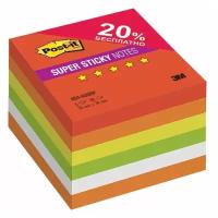 Стикеры Post-it Super Sticky - 6 блоков по 90 листов - 1уп