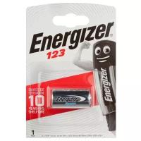 Батарейка Energizer CR123 1 шт блистер