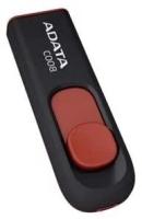 Флеш Диск ADATA Flash Drive 32Gb С008 AC008-32G-RKD {USB2.0, Black-Red}