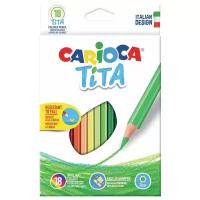 Carioca Карандаши цветные Tita 18 цветов (42827)