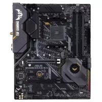 Материнская плата Asus TUF GAMING X570-PLUS (WI-FI) Soc-AM4 AMD X570 4xDDR4 ATX AC`97 8ch(7.1) GbLAN RAID+HDMI+DP