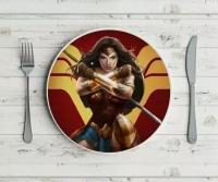 Тарелка Чудо Женщина, Wonder Woman №2