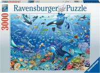 Пазл для взрослых Ravensburger 3000 деталей: Красочный подводный мир