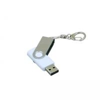 Флешка для нанесения Квебек (8 Гб / GB USB 2.0 Белый/White 030 Flash drive VF- 501)