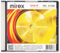 Диск Mirex DVD-R 4,7Gb 16x slim box