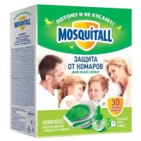 Комплект Фумигатор и жидкость от комаров Mosquitall Защита от комаров для всей семьи