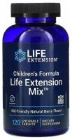 Life Extension Children`s Formula Life Extension Mix (детская добавка) с натуральным ягодным вкусом 120 жевательных таблеток