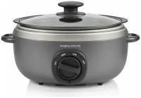 Morphy Richards Медленоварка Sear and Stew 3.5L OvalTitanium 460022