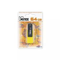 Mirex Флешка 64Gb Mirex City USB 2.0 желтый 13600-FMUCYL64