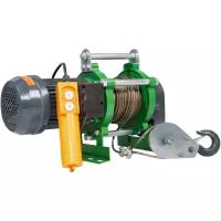 Лебедка электрическая (500/1000кг, 30/15м, U=220v, P1, 50HZ) EURO-LIFT KCD 00019835