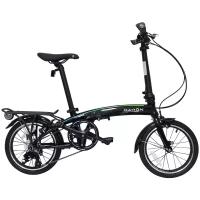 DAHON Велосипед Dahon QIX D3 YS 728 (Black), складной, колеса 16"