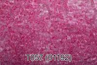 Бисер Чехия GAMMA TWIN 3 321-96001 2.5 x 5 мм 10 х 5 г 1-й сорт T057 розово-фиолетовый ( 01192 )