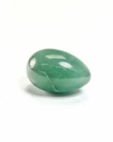Нефрит - 3 см, натуральный камень, галтовка, яйцо, 1 шт - для декора, поделок, бижутерии