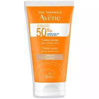 AVENE Крем солнцезащитный тонирующий SPF 50+, 50 мл