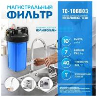 Фильтр для воды "Thermofix" (1" ВВ, 10", синий) (ТС-10BB01) фильтр для очистки воды фильтр Big Blue