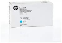 Картридж оригинальный HP CF331AC 654A синий контрактный 15K