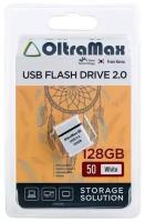 USB Flash Drive 128Gb - OltraMax 50 2.0 White OM-128GB-50-White