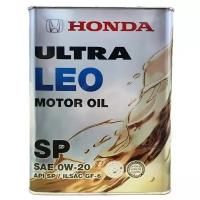 Моторное масло Honda Ultra LEO SP 0W-20, 4л