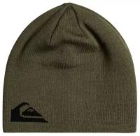 Шапка Quiksilver M&W Beanie, зеленый, черный