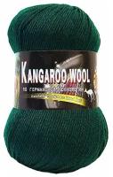 Пряжа COLOR CITY Kangaroo wool / 2427 темно-зеленый