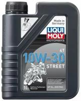 Синтетическое моторное масло LIQUI MOLY Motorbike 4T 10W-30 Street, 1 л