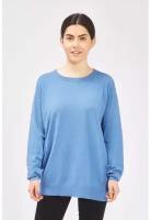 Пуловер женский TRUSSARDI JEANS 56m001110f000072 M, голубой